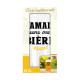 VERRE CANNETTE BIERE" JAMAIS SANS MA BIERE"