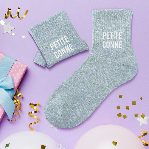 CHAUSSETTES PAILLETTES PETITE CONNE