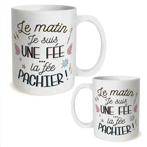 MUG LE MATIN " JE SUIS UNE FEE..."