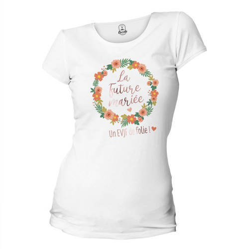 T SHIRT "FUTURE MARIEE" TAILLE UNIQUE