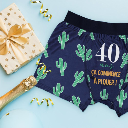 BOXER 40 ANS TAILLE XL