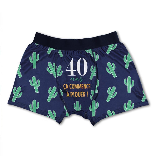 BOXER 40 ANS TAILLE XL