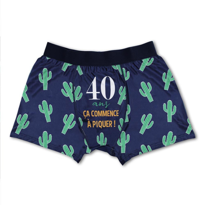 BOXER 40 ANS TAILLE XL