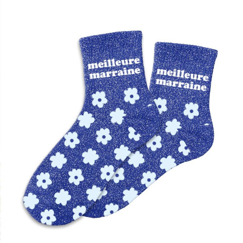 CHAUSSETTES PAILLETTES MEILLEUE MARRAINE