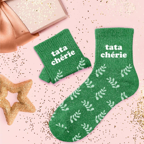 CHAUSSETTES PAILLETTES TATA CHERIE