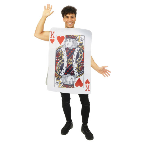 COSTUME CARTE ROI DE COEUR