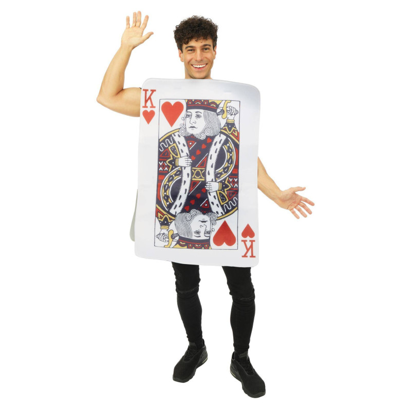 COSTUME CARTE ROI DE COEUR