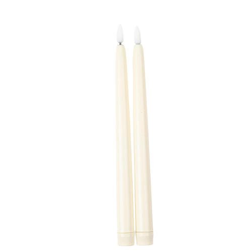 BOUGIE LED FLAMBEU IVOIRE
