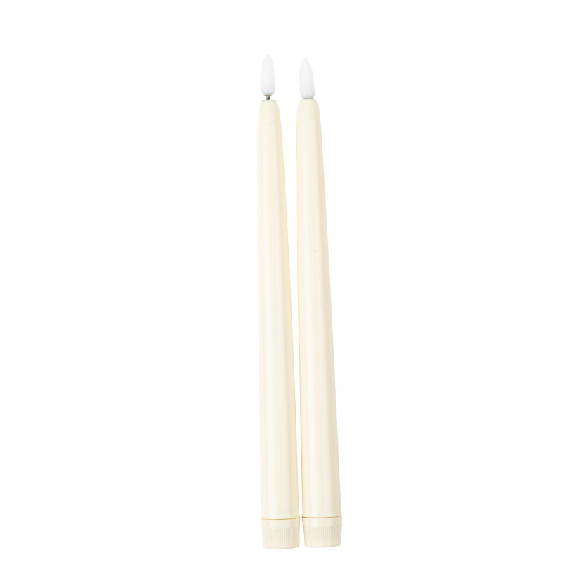 BOUGIE LED FLAMBEU IVOIRE