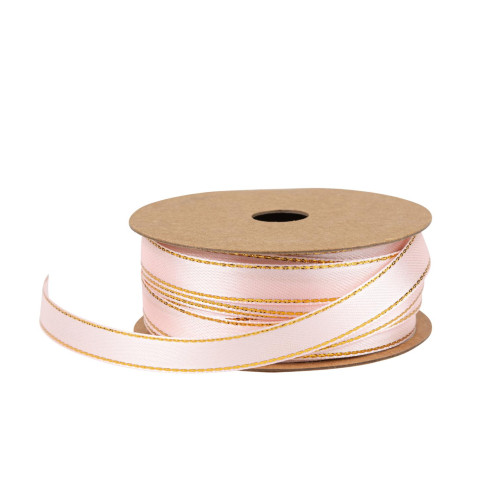 RUBAN TRADITIONNEL SATIN ROSE