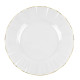6 ASSIETTES PM PLAST.TRANSPARENT OR