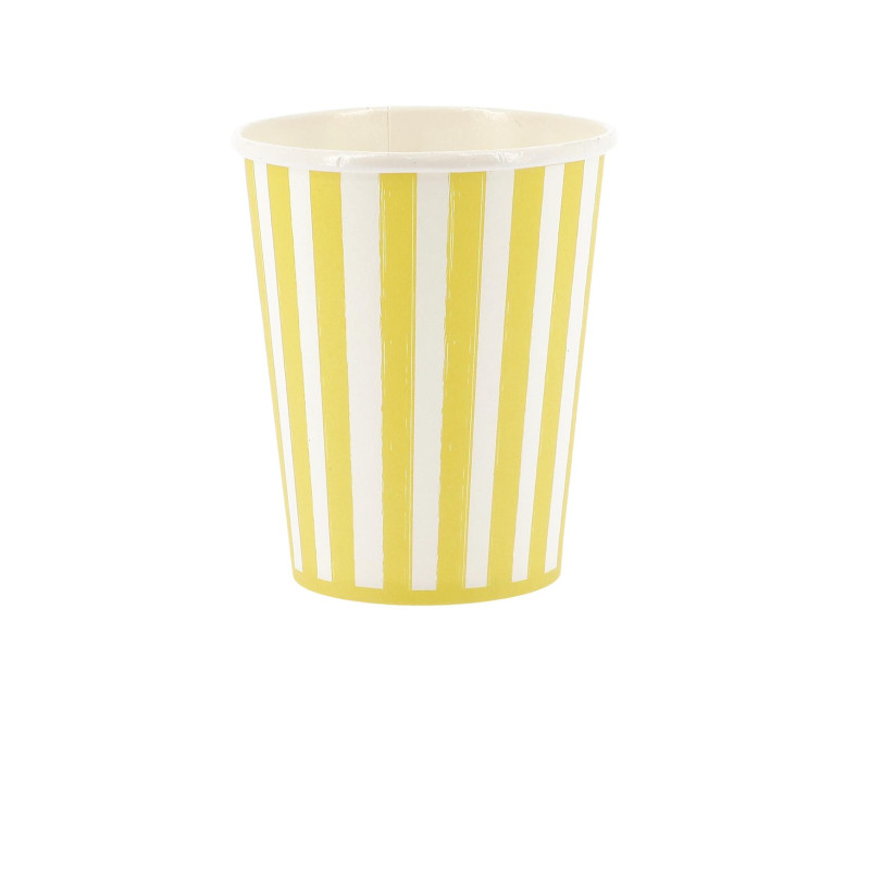 6 GOBELETS MITCH&MATCH JAUNE/BLEU