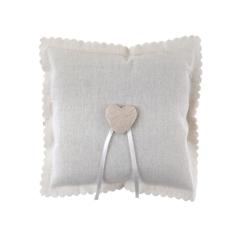 COUSSIN COEUR BLANC