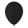 25 BALLONS 13CM NOIR