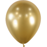 25 BALLONS 13CM BRILLANT OR