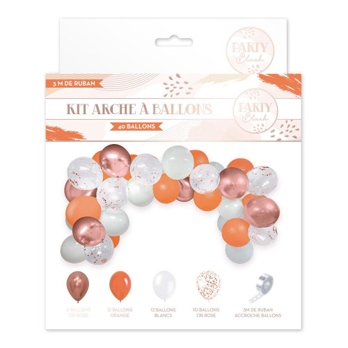 KIT ARCHE A BALLONS PARTY BLUS