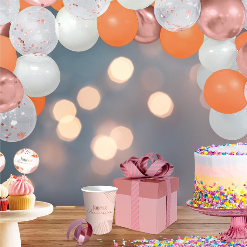 KIT ARCHE A BALLONS PARTY BLUS