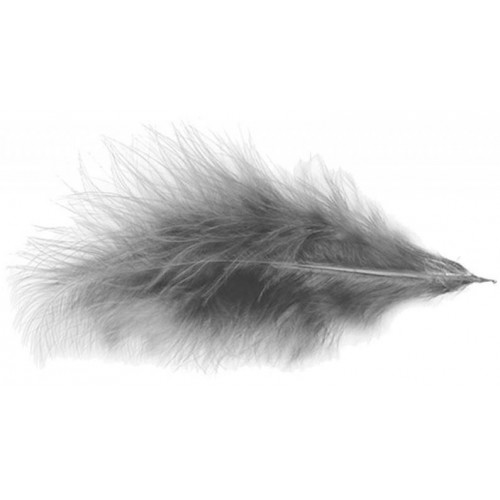 PLUMES 10GR GRIS 5-10CM