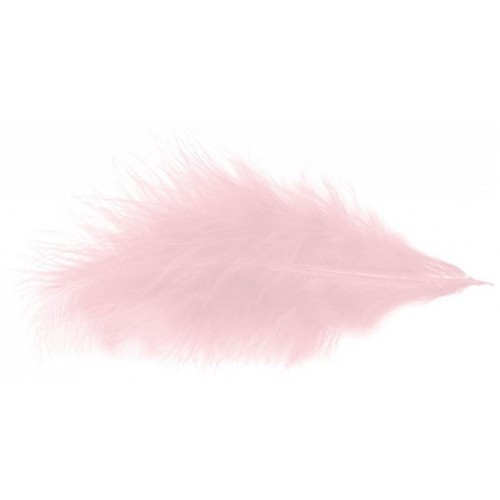 PLUMES 10G 5-10CM ROSE PASTEL