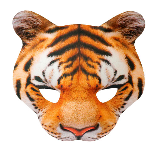 MASQUE SANS MENTON TIGRE