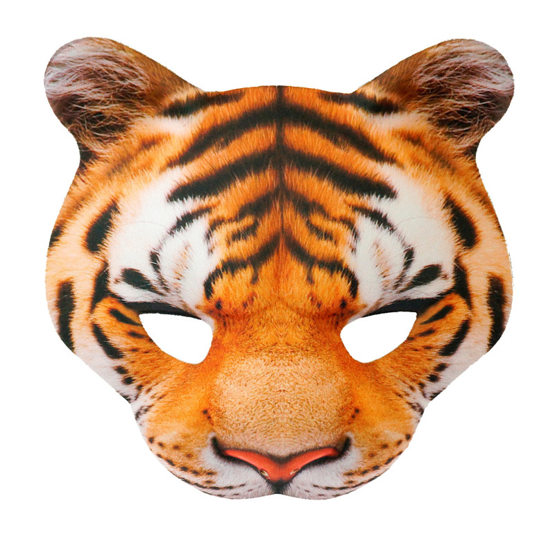 MASQUE SANS MENTON TIGRE