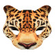 MASQUE SANS MENTON LEOPARD