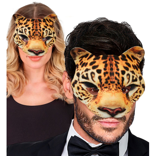 MASQUE SANS MENTON LEOPARD