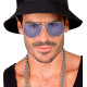 LUNETTES PERSONNAGE BLEUES