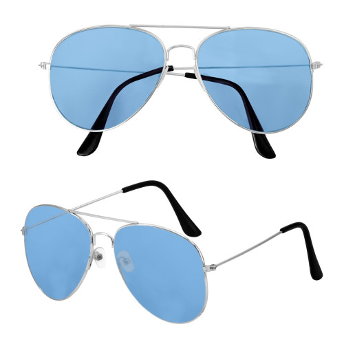 LUNETTES PERSONNAGE BLEUES