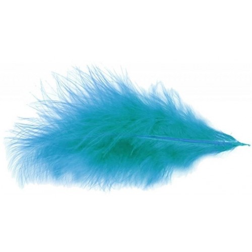 PLUMES 10G 5-10CM TURQUOISE