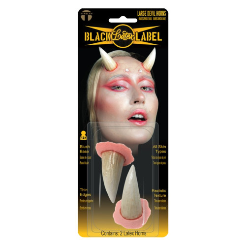 2 CORNES DIABLE LATEX