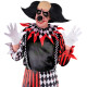 CALOTTE CLOWN + CHEVEUX NOIRS
