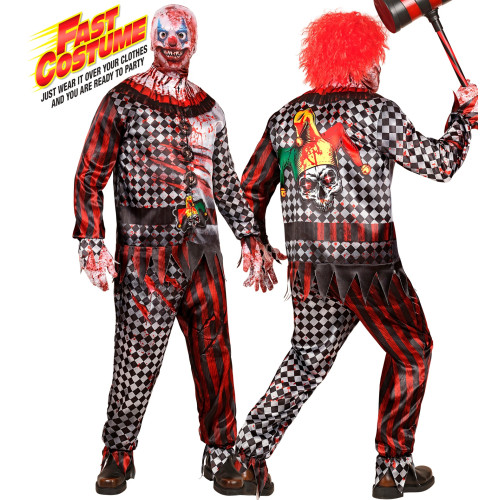COSTUME CLOWN MÉCHANT FAST M
