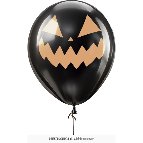 SACHET 10 BALLONS CITROUILLE