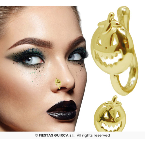 FAUX PIERCING CITROUILLE