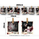 GUIRLANDE PHOTOS CRIMES 274CM