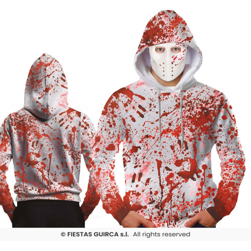 PULL SANGLANT AVEC MASQUE L