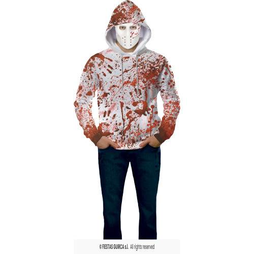 PULL SANGLANT AVEC MASQUE L
