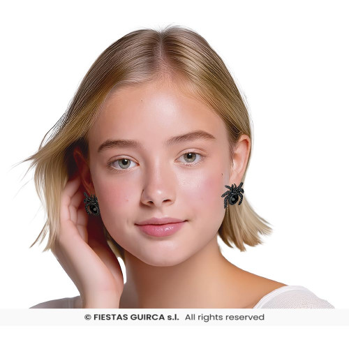 BOUCLES D&#039;OREILLES ARAIGNEES