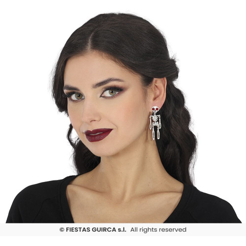 BOUCLES D&#039;OREILLES SQUELETTE