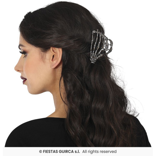 PINCE A CHEVEUX MAIN SQUELETTE