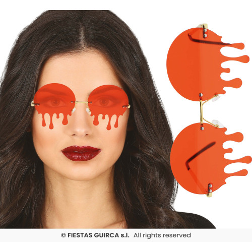 LUNETTES GOUTTE DE SANG