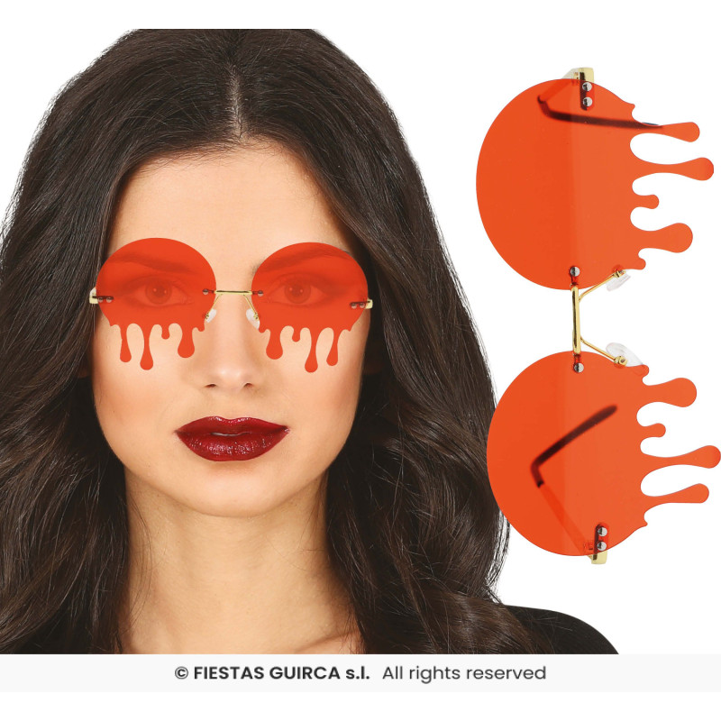 LUNETTES GOUTTE DE SANG