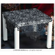 NAPPE DENTELLE NOIRE TOILE