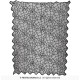 NAPPE DENTELLE NOIRE TOILE