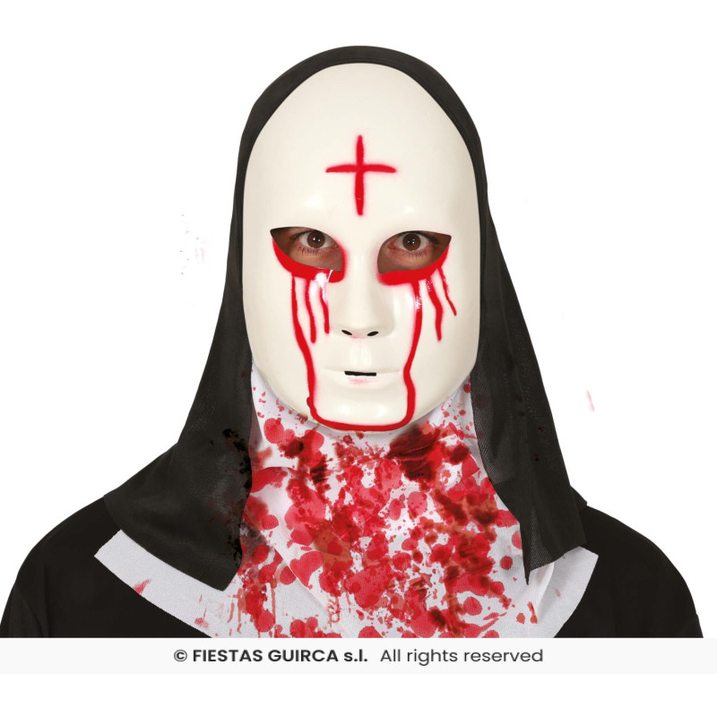 MASQUE NONNE SATANIQUE