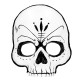 DEMI-MASQUE SWEET SKULL