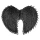 AILES D'ANGE ANIELA NOIR (55 X 40CM)