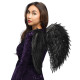 AILES D'ANGE ANIELA NOIR (55 X 40CM)