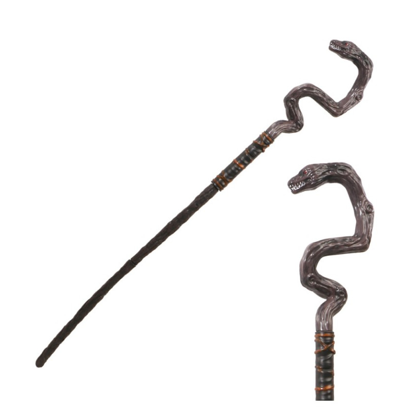 CANNE PLASTIQUE TETE DE SERPENT